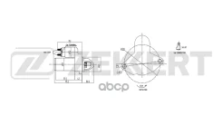 ������� Subaru Impreza (GD GR GH G3) 00- Forester (SH_) 10- Zekkert ���. an-1063 AN1063 ����