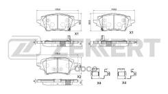 ������� ����. ����. ����. Toyota Corolla (E210 A10 H10) 19- C-HR (X10) 16- Toyota�Yaris (P210 A Zekkert ���. bs-1060 BS1060 ����