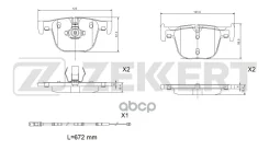������� ����. ����. ����. BMW 3 (F30 F80) 11- 3 Touring (F31 F34) 12- 4 (F32 F82 F33 F83) 13- Zekkert ���. bs-1437 BS1437 ����