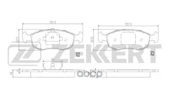 ������� ����. ����. ������. Ford Escort IV-VII 86- Scorpio 85- Sierra I-II 82- Zekkert ���. bs-2975 BS2975 ����