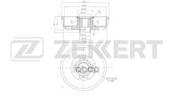 ������� ����. ����. Renault Logan 07- Captur 13- Sandero II 14- Dacia Logan 07- (� ����������� � Zekkert ���. bs-6651 BS6651 ����