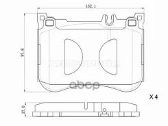 ������� ��������� (�������) Mercedes-Benz S-Class 13-20 Sat ���. ST-28-0009, �������� ST280009 ����