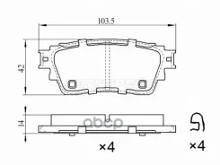 ������� ��������� (�����) Mitsubishi Outlander 02-22 / Eclipse Cross 17-22 Sat ���. ST-28-0023, ������ ST280023 ����