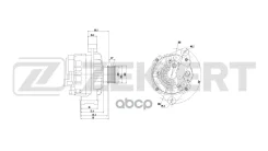 ��������� Lada Priora (2170_ 2171 2172) 07- Kalina (1117-1119) 04- Zekkert ���. ge-1052 GE1052 ����