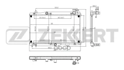 �������� ���������� Chery IndiS (S18D) 10- Kimo (A1) 07- QQ6 (S21) 06- (������ ��� MK-1291) Zekkert ���. mk-1324 MK1324 ����
