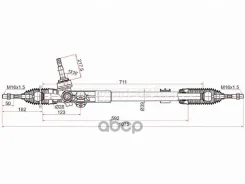 ����� ������� Hyundai ix35 09-15 / Tucson 09-15 (����� ����) Sat ���. ST-56500-2S000 ST565002S000 ����