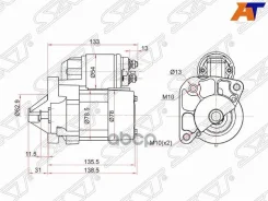 ������� Renault Duster 10-15 / Kangoo 97-13 (1 kW/ Z=8) Sat ���. ST-6001547289N ST6001547289N ����