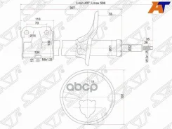 ������ �������� Mitsubishi Lancer 02-10 / Lancer Cedia 00-03 (������=�����) Sat ���. ST-MN101957, �����/������ STMN101957 ����