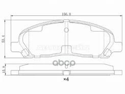 ������� ��������� (�������) Mitsubishi Chariot 83-91 / Chariot Grandis 97-03 Sat ���. ST-MR407127, �������� STMR407127 ����