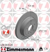 ���� ��������� (���������� 2��. /���� �� 1��. ) OPEL/Chevrolet � ���������������� ��������� Zimmermann ���. 430.2613.20 430261320 ����