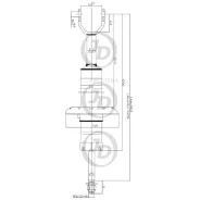 ����������� ������������ �������� /341842/ JUST Drive JAA0252 AUDI A4 (8D2, B5, 8D5) 94-, A6 (4B2, 4B5, C5) 97-, Volkswagen Passat 3B2, 3B5 97-; JUST...