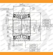 ���������, �������� MI Chariot 84-97, RVR 91-94, Mirage 93-, Galant 87-92 JEW0048 ����