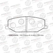 ������� 04465-13020, HP5019, �PF-1472, �AF-2183, �A-634WK, �GP-02183, �04465-13050, 044650-W080, 04465-52150, 04465-0D030 AV836 ����