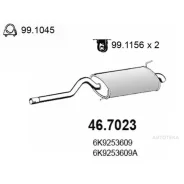 ����. ����� ��������� ASSO 467023 SEAT Inca, VW Caddy 1,4/1,6/1,9D 95 467023 ����