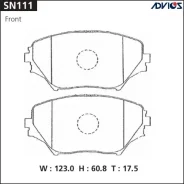 ������� ��������� �������� SN-111 ��� Toyota RAV4 ACA21W 1Azfse �������� ������������� Advics ������ 04465-42080 04465-42110 04465-42030 04465-Yzzcn 0...