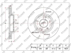 ���� ��������� TG-51712-2C000*Ti�GUAR TG517122C000 ����