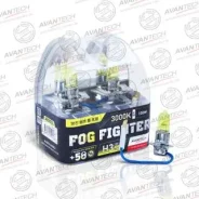 ����� ��� ����������� Avantech H3 ������������������� 12V 55W (100W) 3000K (����-������ ����) Fighter �������� 2 �� AB3003 AB3003 ����