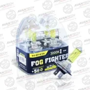 ����� ��� ����������� Avantech H7 ������������������� 12V 55W (85W) 3000K (����-������ ����) FOG Fighter �������� 2 �� AB3007 AB3007 ����