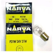 ����� ��� ����������� Narva P21W 24V BA15S 17643 17643 ����