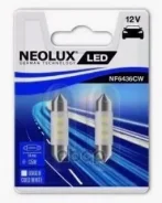 ����� ��� ����������� Neolux C5W 12V (0.5W) LED 6000K ������� 2��. NF6436CW02B NF6436CW02B ����