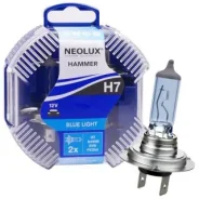 ����� ��� ����������� Neolux H7 12V (55W) BLUE ����������-����� ���� 4000K. 1��. �����. ������� N499B N499B ����