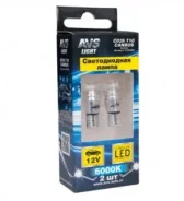 ����� ��� ����������� AVS T10 12V Canbus (3W PSB, W2.1*9.5D. �����, C026) (2 ��. ) A78440S A78440S ����