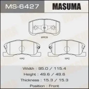 ������� ����. ������. Daihatsu Sirion 99-05/YRV 91-, Toyota Duet 98-04 Masuma MS6427 MS6427 ����