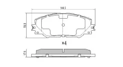 ������� �������� �������� Toyota RAV IV 2.0VVT-i/2.2D-4D 06 Fremax FBP1568 FBP1568 ����