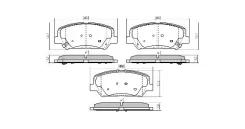������� �������� �������� Kia Optima, Hyundai Genesis/Veloster 2.0 10 Fremax FBP1897 FBP1897 ����