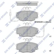 ������� �������� �������� Renault Megane 1.4-2.0i/1.9TDi 96 SP1668 Sangsinbrake SP1668 SP1668 ����