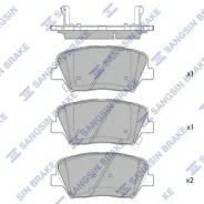 ������� �������� �������� Hyundai Elantra all 11 SP4227 Sangsinbrake SP4227 SP4227 ����