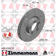 ���� ����. �����. ����. � �������� 360x36 18 Left Porsche Panamera (971) 16- Zimmermann 460450620, ����� 460450620 ����