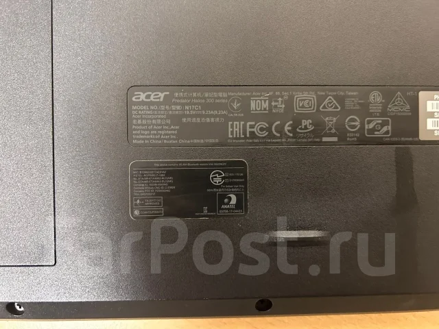 Acer Predator Helios 300 PH315-55. 15.6", 2,2����, ��� 16 ��, ���� 1 256���, WiFi: 1, Bluetooth: 1, ����������� �� 3��. ����