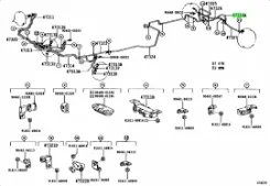 ����� ��������� /������ /Seiken ��� Toyota Land Cruiser Prado 2000-2002 Hilux Surf N18#; 300-42897; 9694033756 9094702C59 Seiken 300-42897 30042897 ��...