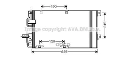 �������� ������������ OPEL Astra G, Zafira (02) Ava ���. OLA5326D OLA5326D ����