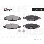 ������� ��������� �������� (����� Semi-Metallic) Nissan Kubistar 03-/Renault Kangoo 97- (TRW GDB1321) E100472 Miles E100472 E100472 ����