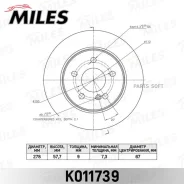 ���� ��������� ������ D278��. MB W204 180-200 07- (TRW DF4948) K011739 Miles K011739 K011739 ����