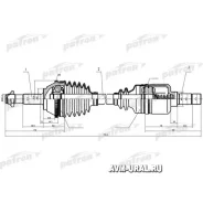 ������� ��� FIAT: Ducato, Peugeot: Boxer 2.0-2.5D MG5 94 1.4Q +ABS ������ R16, Z: 41 � ��� PDS0086 ����