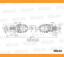 ������ � ����� ������ FORD Mondeo 1.6-2.5 93-00 (ABS) (GKN 302406) GC02056 GC02056 ����
