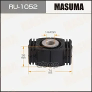����������� Masuma AUDI Q5 08-12 rear Masuma ���. RU-1052 Masuma RU1052 ����