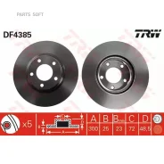���� ��������� ������ Mazda: 3 03-, 3 ����� 04-, 5 05- TRW DF4385 DF4385 ����