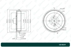 ������� ��������� G-brake GD-61271 GD61271 ����