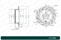 ���� ��������� ��������������� G-brake GFR-01898L ����� GFR01898L ����