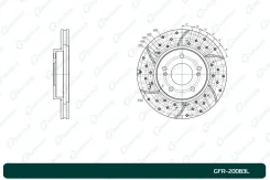 ���� ��������� ��������������� ������������� G-brake GFR-20083L ����� GFR20083L ����