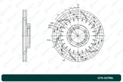 ���� ��������� ��������������� ������������� G-brake GFR-02796L ����� GFR02796L ����