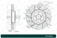 ���� ��������� ��������������� ������������� G-brake GFR-20194R ������ GFR20194R ����