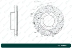 ���� ��������� ��������������� ������������� G-brake GFR-20289R ������ GFR20289R ����