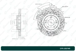 ���� ��������� ��������������� ������������� G-brake GFR-20274R ������ GFR20274R ����