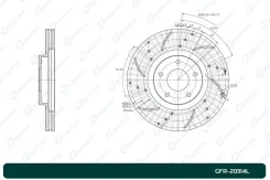 ���� ��������� ��������������� ������������� G-brake GFR-20314L ����� GFR20314L ����