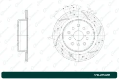 ���� ��������� ��������������� G-brake GFR-20540R ������ GFR20540R ����